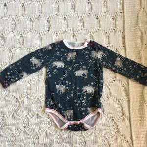 Burt's Bees Baby Long Sleeved Onesie 24M